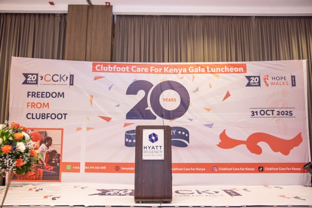 Celebrating 20 Years of Transforming Clubfoot Care:      The CCK@20 Gala